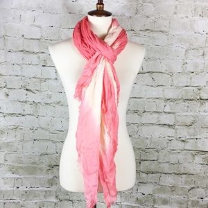 Life is Beautiful Tie Dye Scarf NWT